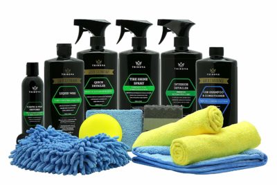 TriNova Car Wash Kit Complete Detailing Supplies for Cleaning