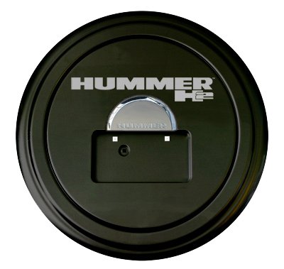 Boomerang Hummer H2 Rigid Tire Cover & Chrome Dome
