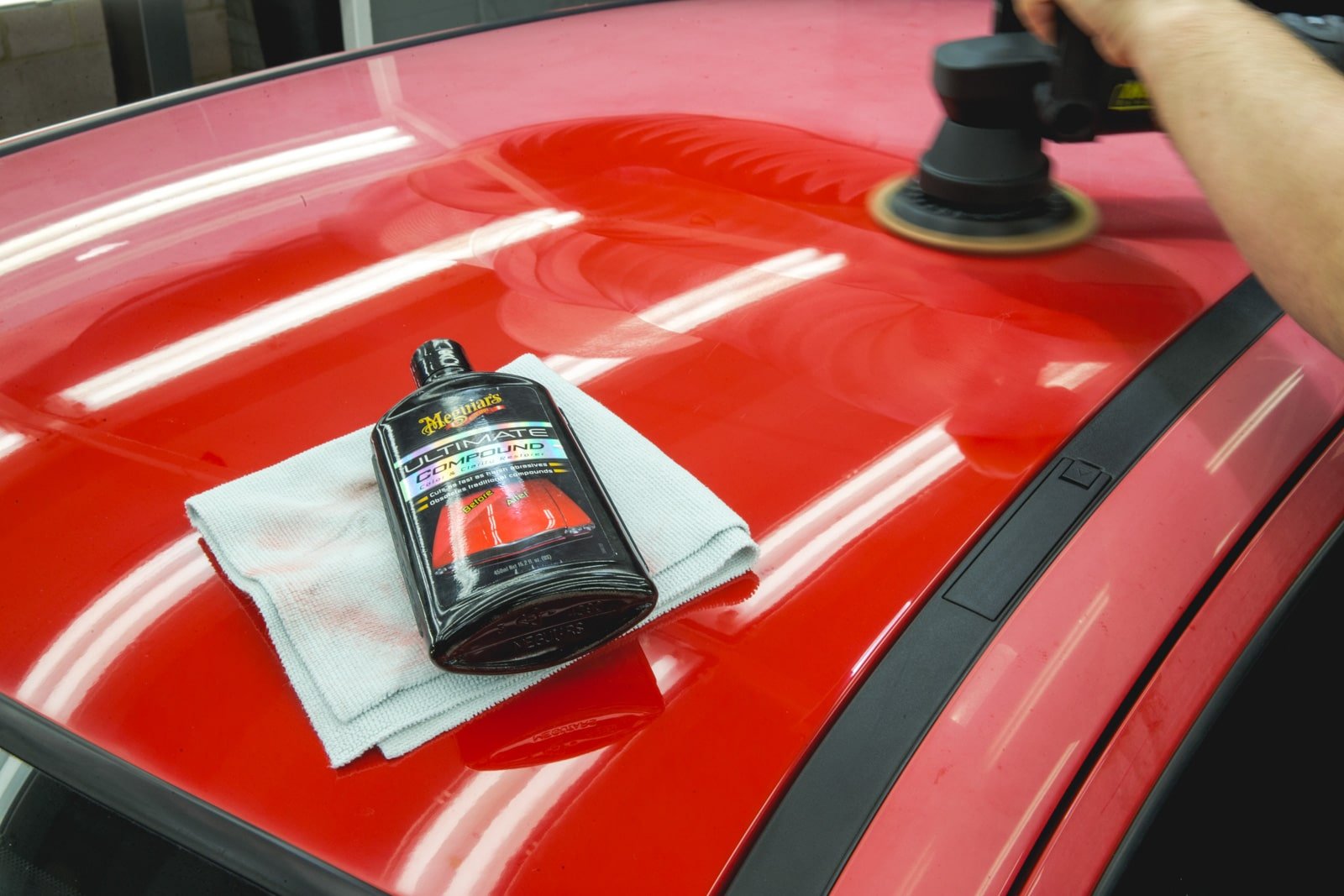 how to use rubbing compound on car paint