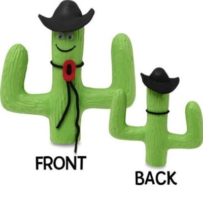 HappyBalls Cowboy Cactus Antenna Topper