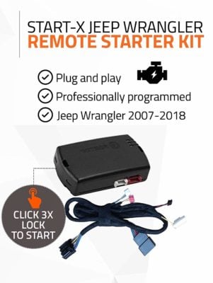 Start-X Jeep Wrangler Remote Start Starter