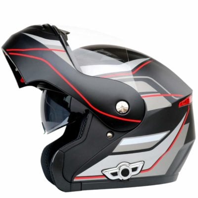 MOPHOTO Bluetooth Integrated Motorcycle Helmets