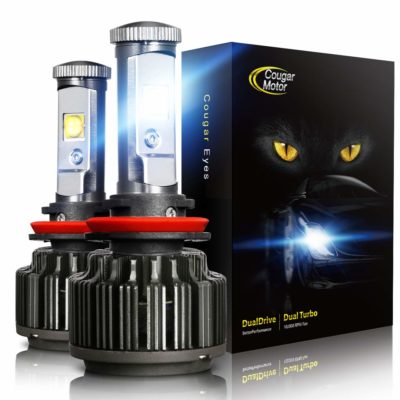 Cougar Motor LED Headlight Bulbs All-in-One Conversion Kit - H11