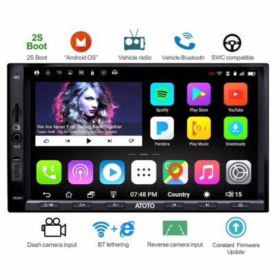Atoto A6 Double DIN Android Car Navigation Stereo