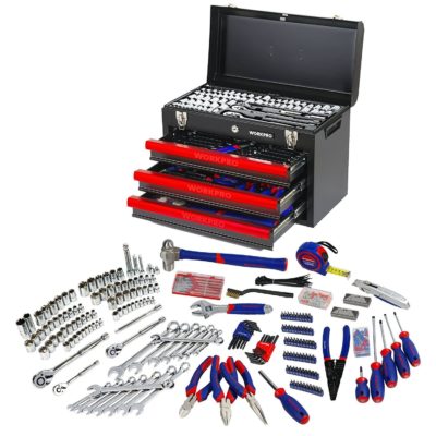 WORKPRO W009044A 408-Piece Mechanics Tool Set