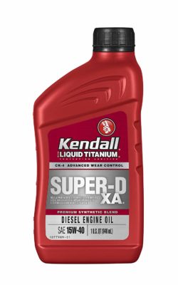 Kendall 1077884-12PK Super-D XA 10W40 Diesel Engine Oil