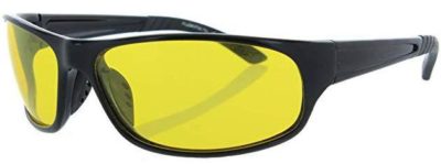 Fiore HD Night Driving Sunglasses Aviator Sport Wrap Glasses