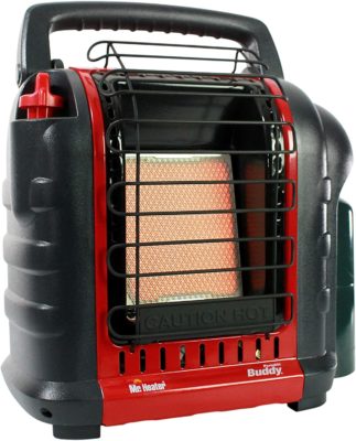 Best Budget Garage Heater: Mr. Heater Buddy Portable Propane Radiant Heater