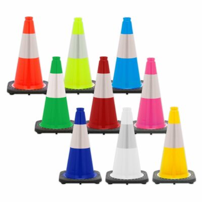Comfitwear FCC-600 Traffic Cones with 3M Reflective Collars