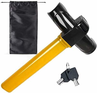 Eforcar Universal Anti-Theft Car Auto Security Rotary Steering Wheel Lock