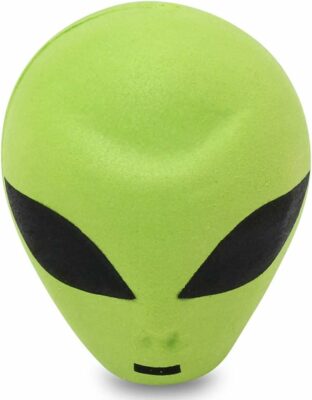 HappyBalls Green Alien Car Antenna Topper