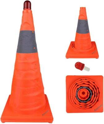 SpeedTech Lights 20 Collapsible Traffic Cone
