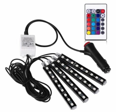 LEDGlow Multi-Color LED Car Interior Underdash Lighting Kit