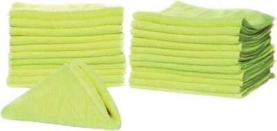 AmazonBasics Microfiber Cleaning Cloth - 24-Pack