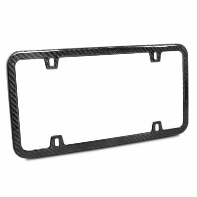 Aggressive Overlays Genuine Carbon Fiber License Plate Frame