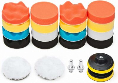 Petutu Car Foam Drill Polishing Pad Kit