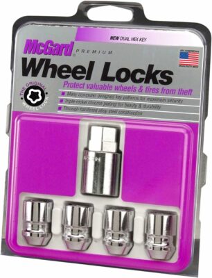 McGuard 24157 Chrome Cone Seat Wheel Locks