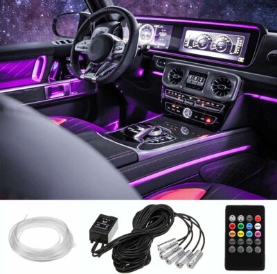 HOLDCY Music RGB Interior Décor Neon Strip Lights with Remote Control