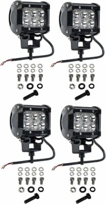 Cutequeen 18W 1800 Lumens CREE LED Spot Light Bar