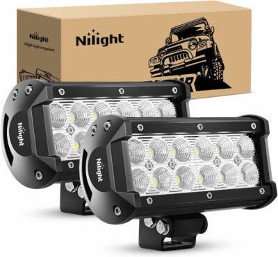 Nilight 2PCS 36W LED Light Bar