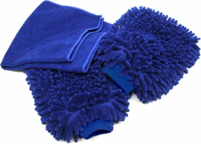 BlueCare Automotive Premium Car Wash Mitt - 2-Pack