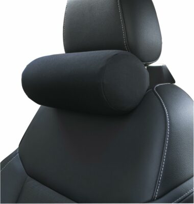 ALIBO Memory Foam Car Neck Pillow With Adjustable Strap