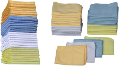 OxGord Microfiber Cleaning Cloth 32pc Pack Bulk