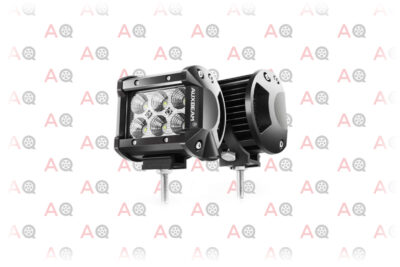 Auxbeam 4" LED Pods 18W Flood LED Light Bar 1800lm