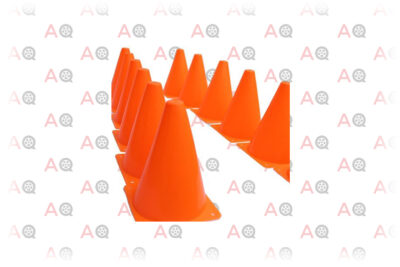 Dazzling Toys 7 Inch Plastic Traffic Cones