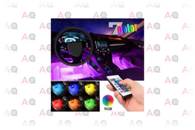 EJ’s Supercar 4pcs 36 LED Multi-Color Car Interior Lights