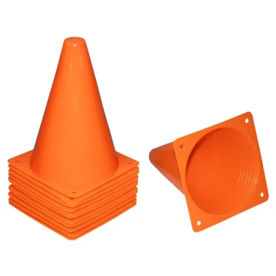 Reehut 7.5 Inch Plastic Sport Training Traffic Cone
