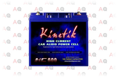 Kinetik HC600 BLU Series 600-Watt 12-Volt High Current AGM Car Audio Power Cell Battery