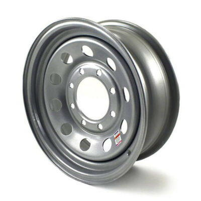 15" Silver Mod Trailer Wheel