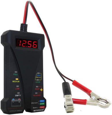 MOTOPOWER MP0514A 12V Digital Battery Tester