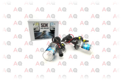SDX HID Xenon DC Headlight Replacement Bulbs, 9006, 6000K