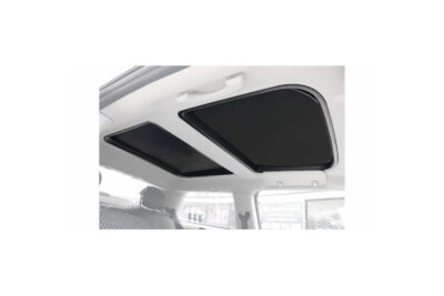 Yu Motor 2Pcs Foldable Sunroof Shade Sunshade Heat Isolate