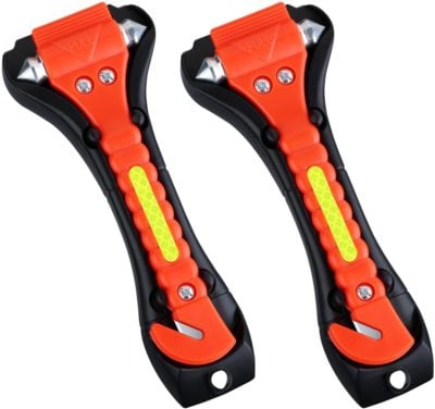 VicTsing Car Safety Hammer and Seatbelt Cutters
