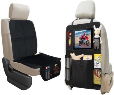 Car Seat Protector and Backseat Organizer