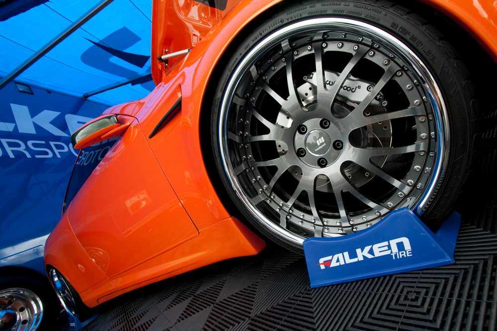 falken tire at car show