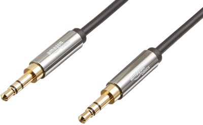 AmazonBasics 3.5 mm Male to Male Stereo Audio AUX Cable