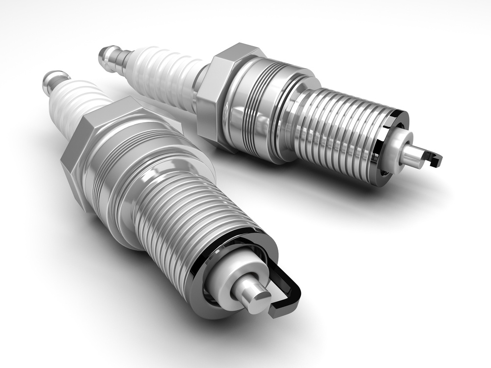 Spark plugs ignite the fuel