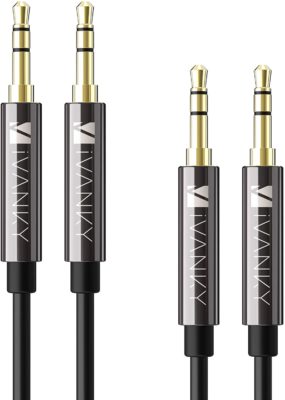 iVANKY AUX Cable 4ft 3.5mm Auxiliary Audio Cable