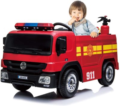 kidsclub Ride-on Fire Truck Toy