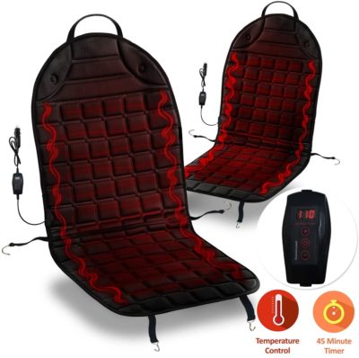 Zone Tech Heated Car Seat Cover