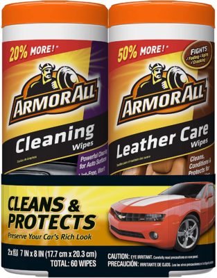Armor All Car Cleaning and Leather Wipes