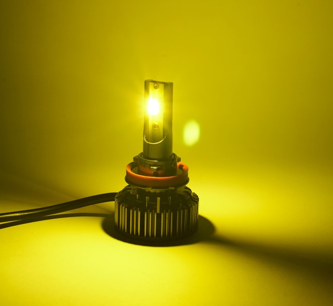 Yellow H11 bulb