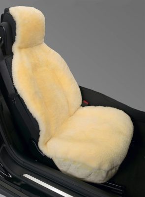 Eurow Genuine Australian Sheepskin Sideless Seat Cover