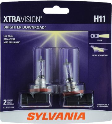 Sylvania H11 XtraVision Halogen Headlight Bulb