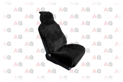 Aegis Black Luxury Australian Sheepskin Wrap Seat Cover