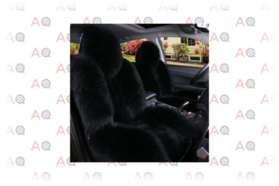 IMQOQ Sheepskin Fur Car Seat Covers